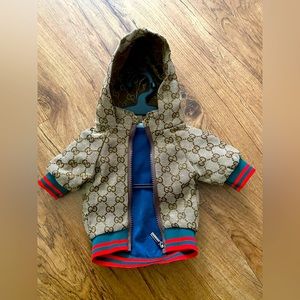 Doggie hooded jacket, size Small